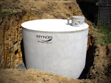 Hynds concrete water tank